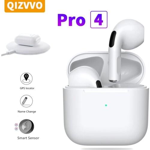 Pro 4 TWS Bluetooth Earphones Wireless Headphones 9D Stereo Sports Gaming Waterproof Earbuds Headsets With Microphone For Xiaomi