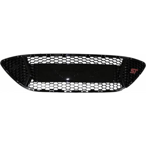 Perfect Fitment Black Car Racing Grill ABS Material Front Bumper Grille For Ford Focus 2013-2017 Upgrade ST Style