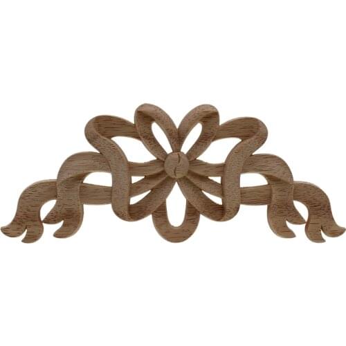 RUNBAZEF Solid Wood Home Decoration Accessories Furniture Applique Wooden Figurines Miniatures Resine Decor Maison Ornaments