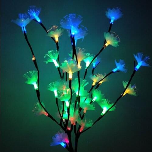 New String Lights 20 LED White Rose Waterproof Fairy Christmas Tree Party Wedding New year Decoration Garland garland flower