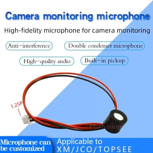 Webcam Camera Audio Pickup microphone Strong anti-noise high sensitivity 6050
