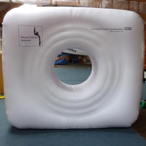 Top quality giant inflatable CT scanner replica,inflatable scanistor model with air blower for exhibition
