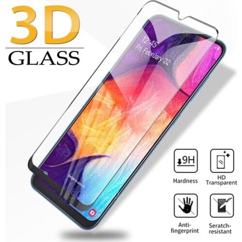 3D Safety Glass For Samsung Galaxy A50 A30 A40 A70 A10 Screen Protector On A 50 30 40 10 70 Tempered Glas Protective Film