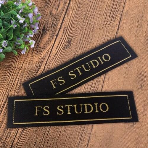 ZeQi Garment tags woven labels customize main label washable polyester label 1000pcs/lot