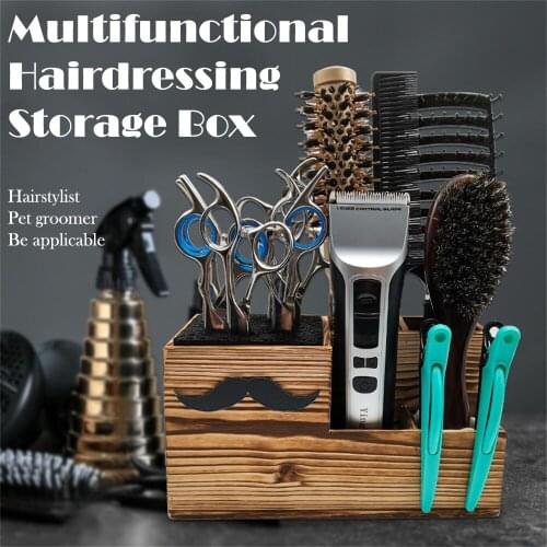 3 Kinds Hairdressing Tool Storage Box Barbershop Storage Box Scissor Display Rack Scissors Stand For Hair Salon