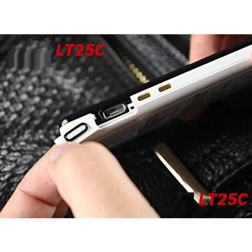 2017 New100% Original USB Charging Port Dust Plug + Micro SD & Sim Cards Jack Cover For Sony Xperia V Lt25c Dust Waterproof