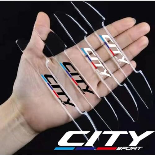 Car door anti-collision strip decoration modification For Honda CITY Car Accessories Styling