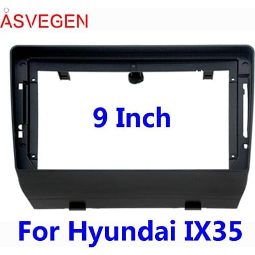 Car Fascias Frame For Hyundai IX35 Stereo Audio Panel Radio Navigation Frame Dash Kit