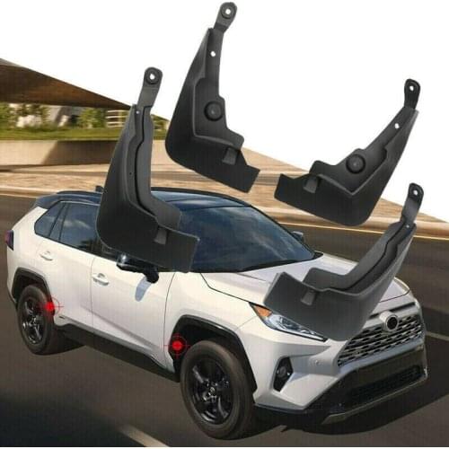 Car Mud Flaps Fit For Toyota RAV4 2019 2020 Splash Guards Mud Flap Mudguards Fender Exterior Accessories Decorative Tires 2PCS