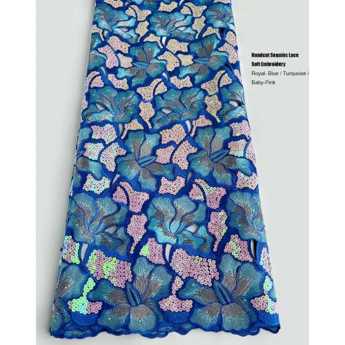 Hannlin Royal Flowers From Fabric