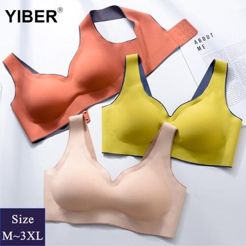 Latex Womens Bra Seamless Underwear Comfort Unwired Bra Crop Top Women Push Up Bra Sports Vest Sleep Sexy Gather Bralette