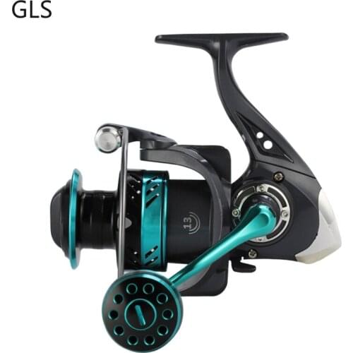 Left/right interchangeable handle All metal 1000-7000 Series Spinning Fishing Wheel Aluminum Alloy Spool Gear Fishing Reel