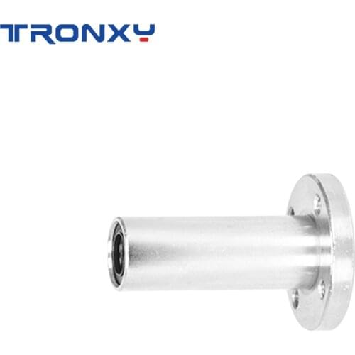 4pcs/lot Flange Linear Ball Bearings LMF8LUU 8*14*45mm Polish Rod Extrusion Extended Bearings Metal 3D Printers Accessories