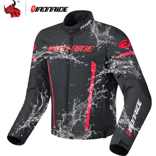 IRONRIDE New Motorcycle Jacket Men Jaqueta Motociclista Waterproof Riding Racing Moto Protection Motocross Jacket With Linner
