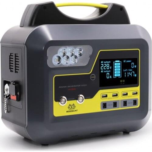 Poly Power Station Panel Solar Multi Voltage Freestanding Ac And Usb Charging Stand Alone Generator Cart Game Console