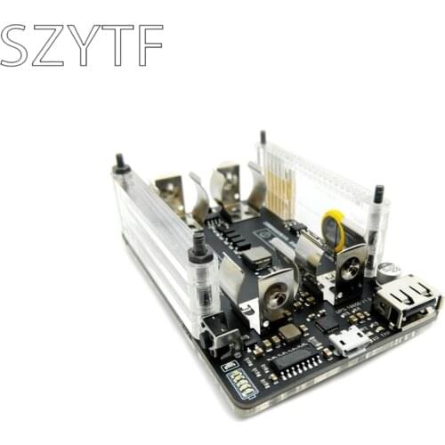 Raspberry pi UPS power extension board with RTC, measurement, 5V output, serial port function 5V 3A+USB data cable