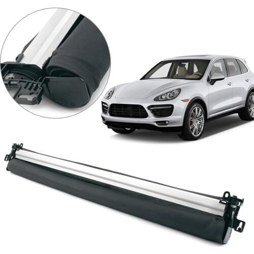 Sun Shade Sunroof Cover Curtain Assembly For Porsche Cayenne 2011 2012 2013 2014 2015 2016 2017 Black Car Accessories