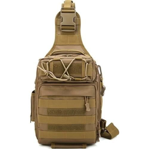 Outdoor Military Backpack Tactical Shoulder Bag Camping Sling Backpack Travel Hiking Sport Chest Pack Fishing Backpack