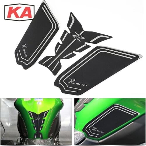 For Kawasaki Z900 2017 2018 2019 Motorcycle High quality Tank Pad Protector Sticker Decal Gas Knee Grip Tank Traction Pad Side