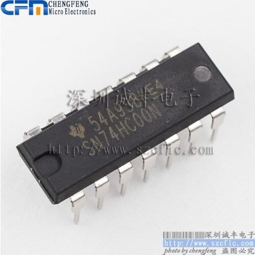 10pieces SN74HC00N DIP