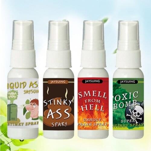 30ml Super Stinky Liquid Fart Terrible Smell Spray Long Lasting Smell Halloween Prank Toy Adults Children Spoof Odor Spray magic