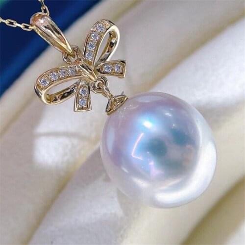 Bow Pendant Base Mount Finding Settings Jewelry Part Fitting Accessories for Pearls Corals Jade Beads Crystal Stone 30pcs/lot