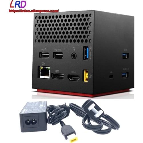 New Original for Lenovo Thinkpad W123 Wigig Dock Wireless Desktop Docking Station 03X6298 SD20H13055 40A60045US With Adapter