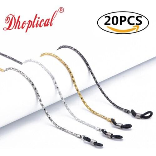 Eyeglasses chain, eyewear holder,reading glasses cord , iron cord wholesale 20pcs independent packing
