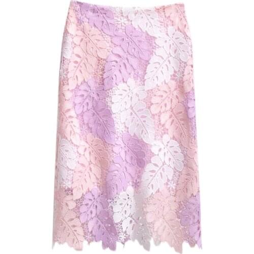 DANCING WINGS Lace Pencil Skirts