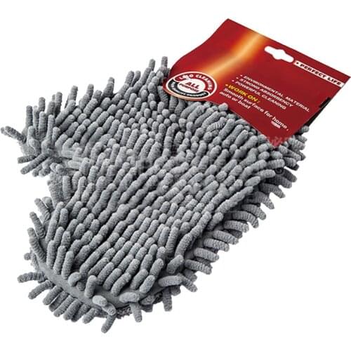 Car Wash Glove Soft Scratch-free Chenille Microfiber Mitt for Car Wash Cleaning
