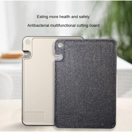 Plastic Cutting Board PP Environmental Kitchen Chopping Board Unique Marble Appearance Design Dishwasher Safe