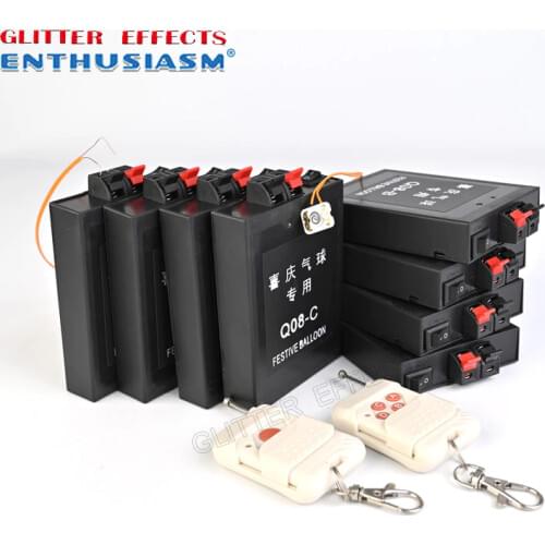 Q08 Wireless Remote Control 8 Receiver Party Decoration Ignition Machine