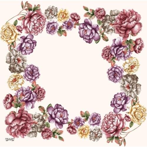 REYYAN SILK HOLLOW OYALIK WRITING PATTERN-16285-RENK-31