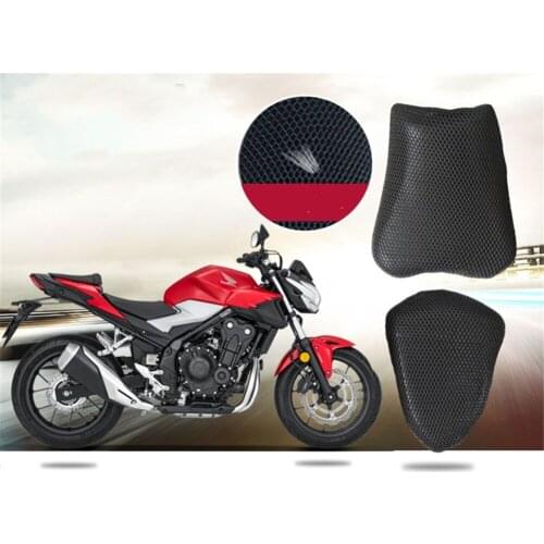 Rally Bike Motorcycle Mesh Seat Cover Cushion Pad Guard Insulation Breathable Sun-proof Net for HONDA CB400F 2021 CB 400F