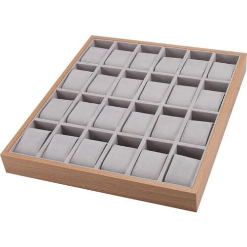 Pillow Style Jewelry Watch Bracelet Display Tray Box Necklace Earring Container Boxes Case Jewelry Organizer Gift