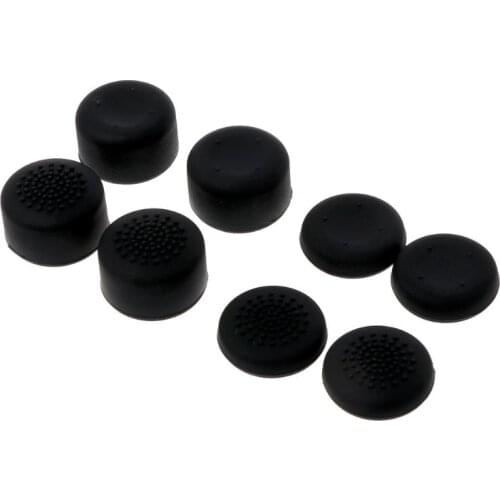8Pcs Thumb Rubber Silicone Cap Stick Enhance Cover Case Skin Joystick Grip