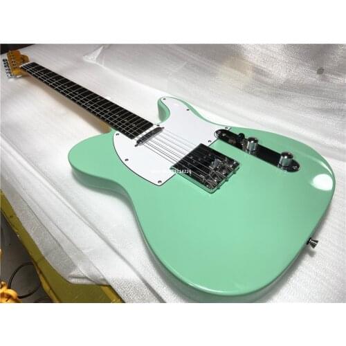 High quality inheriting classic surf green electric guitar can be customized and changed according to requirements