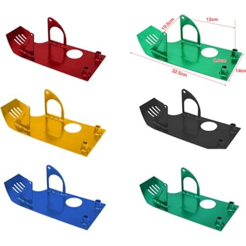 Motorcycle Aluminum Parts Skid Plate Lower Start Motor Engine Case Protector fit XR50 CRF50 Z50 50cc-140cc Monkey Pit Dirt Bike