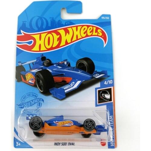 2021-195 Hot Wheels Cars INDY 500 OVAL 1/64 Metal Diecast Model Collection Toy Vehicles