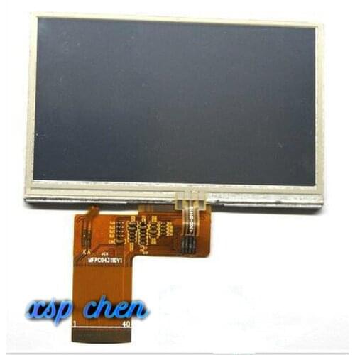 4.3 inch MP5 GPS TFT LCD screen inside KD43G18-40NB-A1 KD43G18-40NB-A5 C430P T43P12