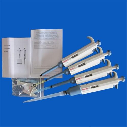 5-50ul lab Brand Single Channel Manual Adjustable micropipette Toppette Pipette Continuous Number Lab Supplies