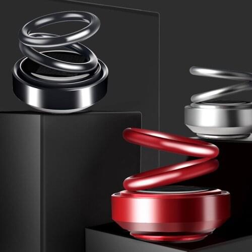 Solar car rotating car perfume for Citroen C3 C4 C5 DS3 DS4 DS5 DS6 C1 C2 C6 C8 Fiat 500 Saab Renault Duster Megane 2 3