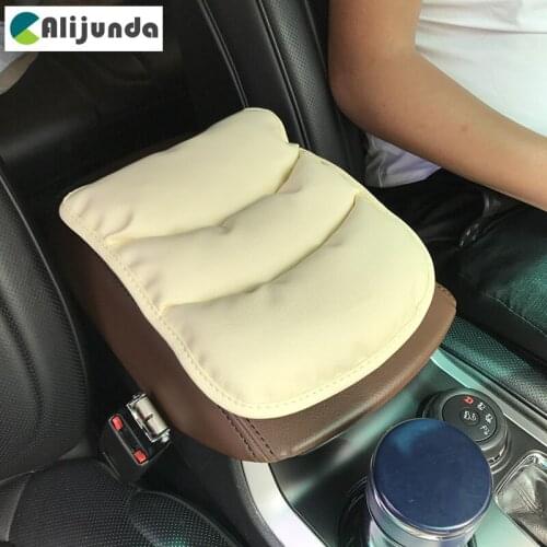 Vehicle center console arm seat cushion cover for Mercedes-Benz A B C E S G M ML GLK CL CLK CLS E GL R SL SLK SLS-class AMG TPM