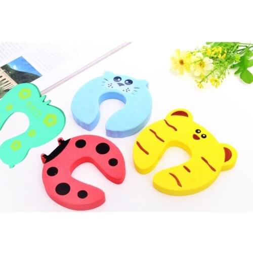 Children infants babies safety clip thickened cartoon door clip safety door Carmen stopper anti-pinch hand