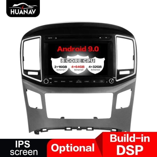 DSP Android 9 Car DVD player GPS navigation for Hyundai H1 Grand Starex Royale i800 2016 2017 Radio player head unit Auto stereo