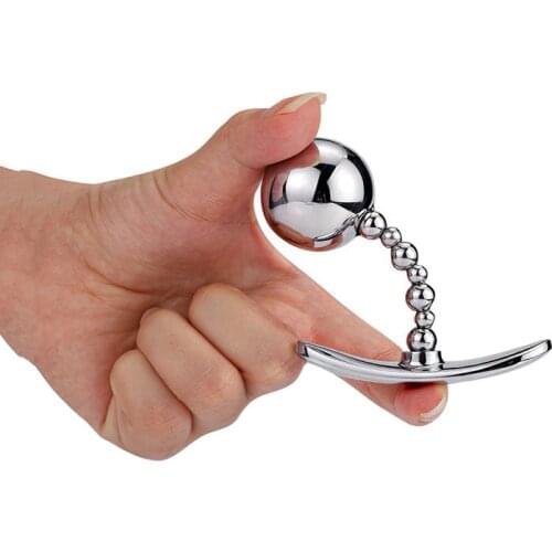 Pull bead anchor base stainless steel anal plug sex toy female male dildo butt plug crystal prostate massage adult sex toys