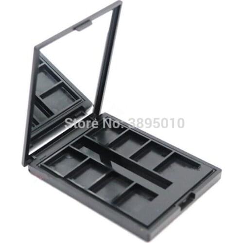 Powder Cosmetics Compact Sample Container DIY Makeup Tool Mini Plastic Empty Eyeshadow Case F642