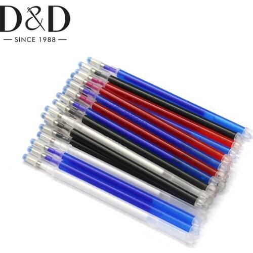 Wholesale 50/100Pcs Heat Erasable Refills High Temperature Disappearing Fabric Marker Sewing Pen for Patchwork Mark Sewing Tools