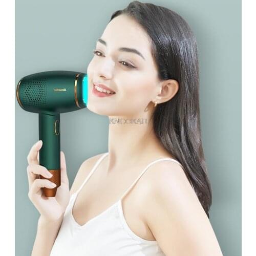 Ijs Koud Ipl Laser Ontharing Haar Remover Huishouden Ijs Laag Ijs Punt Foto Pijnloos Oksel Multifunctionele Epilator