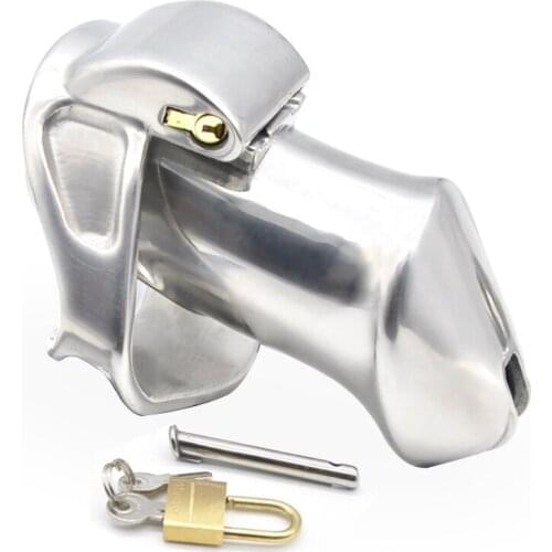 New 3D Male Cock Cage Stainless Steel Chastity Belt CB6000 Chastity Device Penis Lock Sex toys for Men Drop shipping
